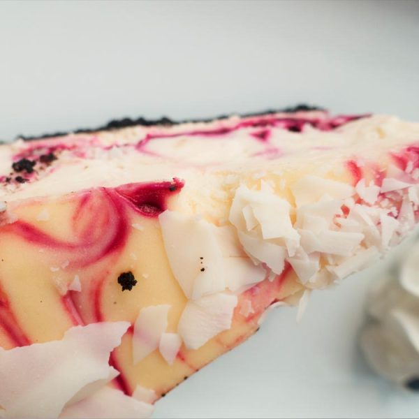 White Chocolate Raspberry Cheese Cake - $30